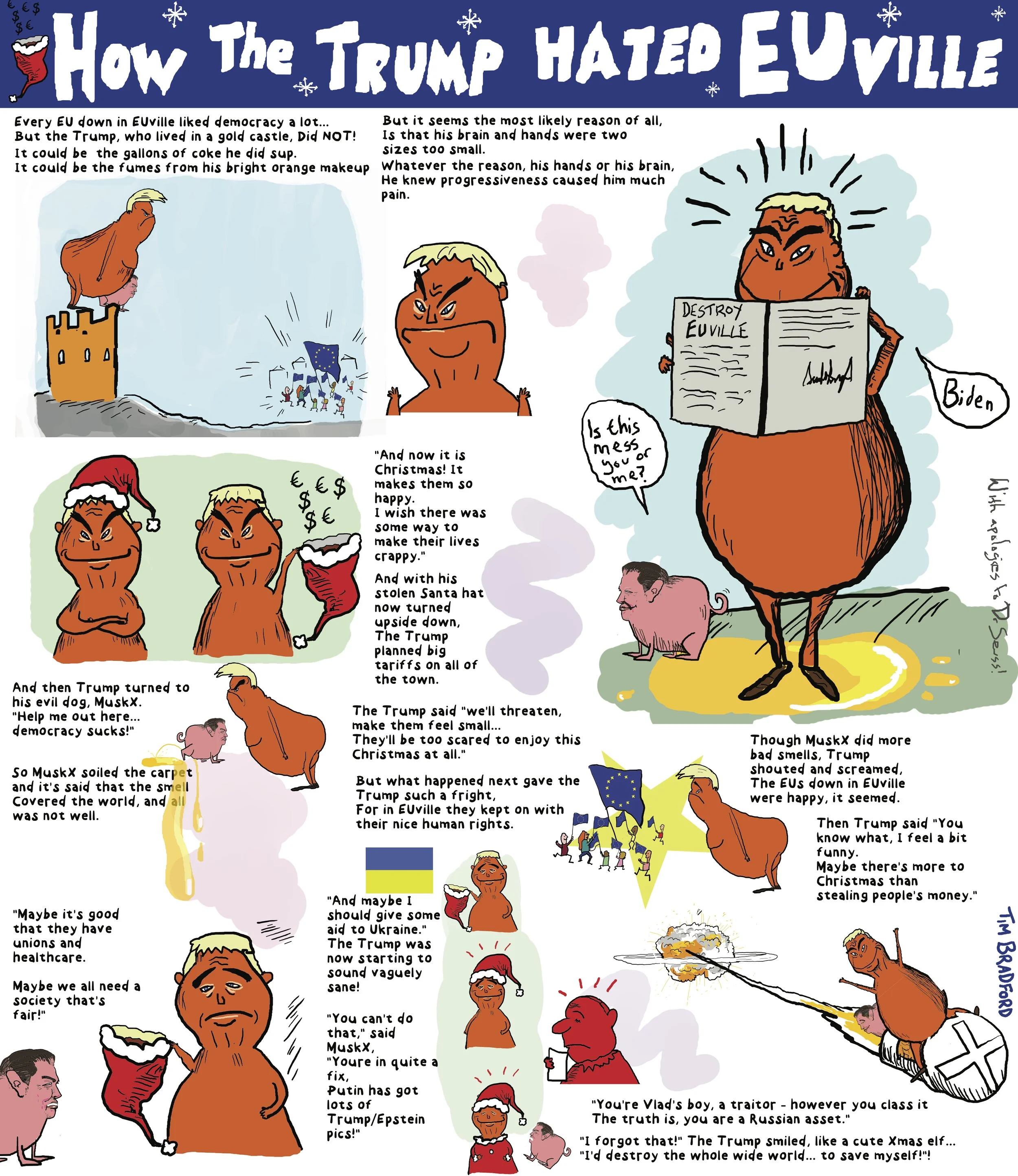 How the Trump hated EUville - 12/12/2025