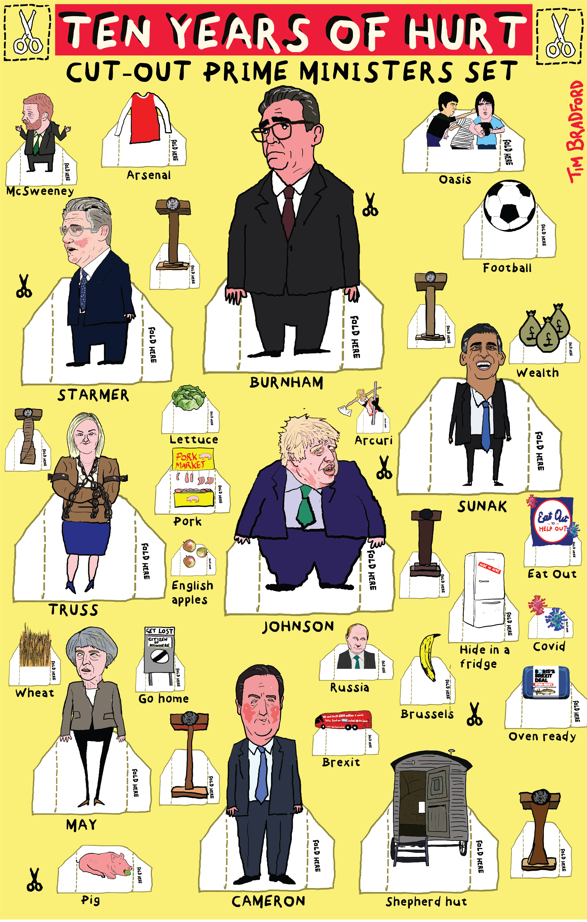 Cut-out Prime Ministers - 20/07/2026