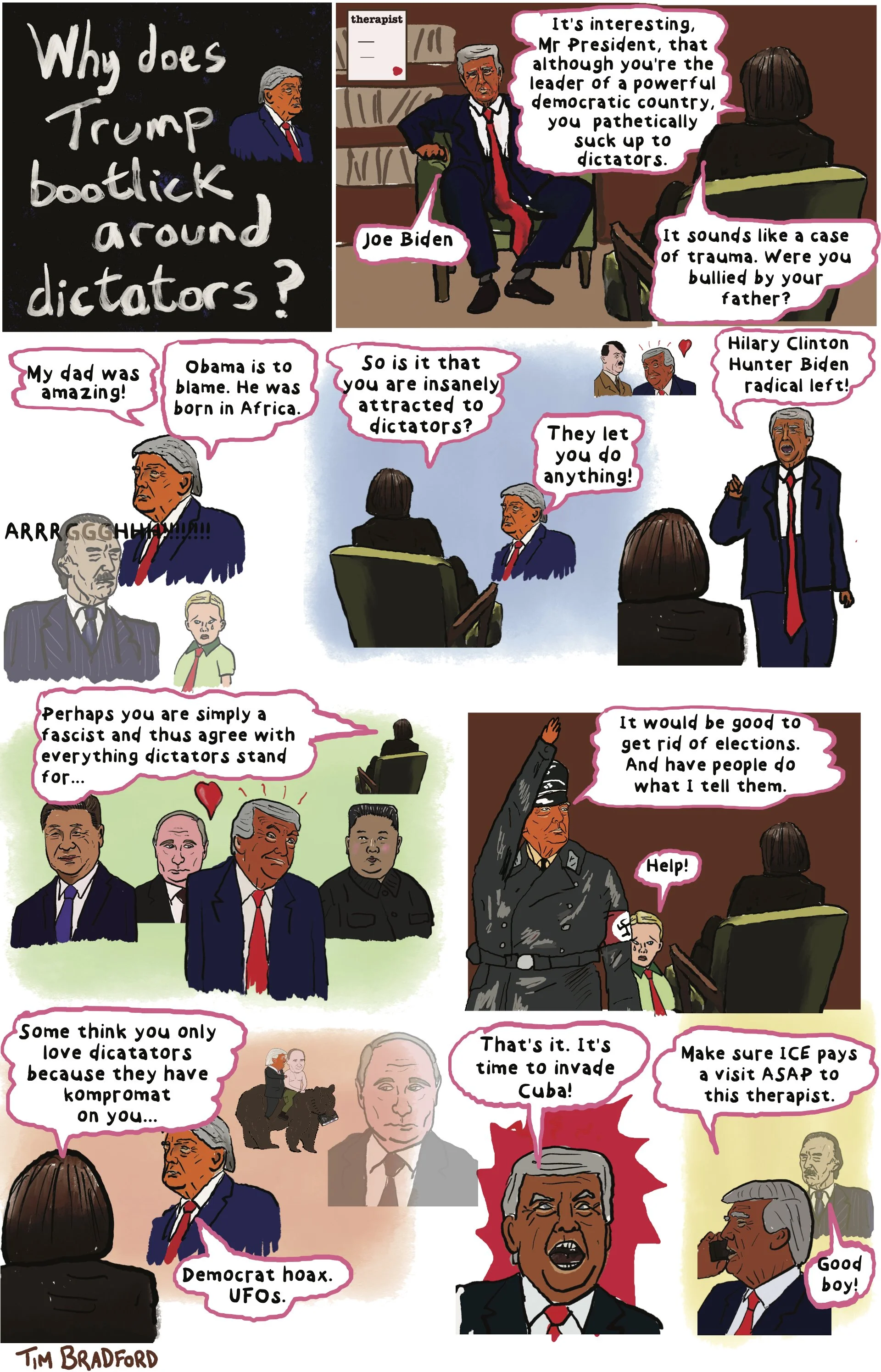 Why does Trump bootlick around dictators? - 18/05/2026