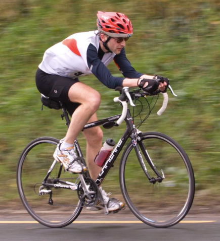 Biking is a great, low-impact way to get aerobic exercise. 