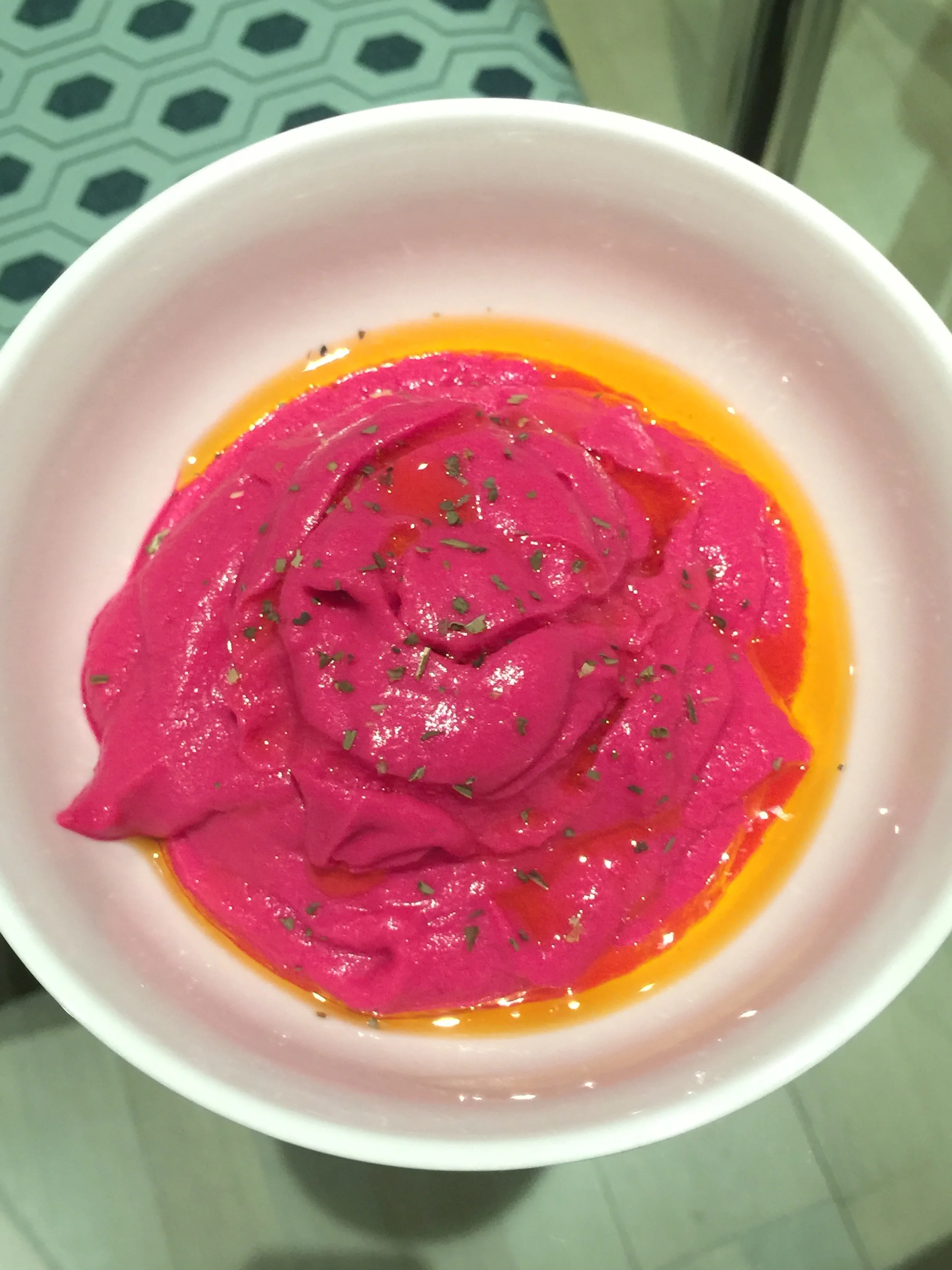 Make Hot Pink Hummus not Hammas