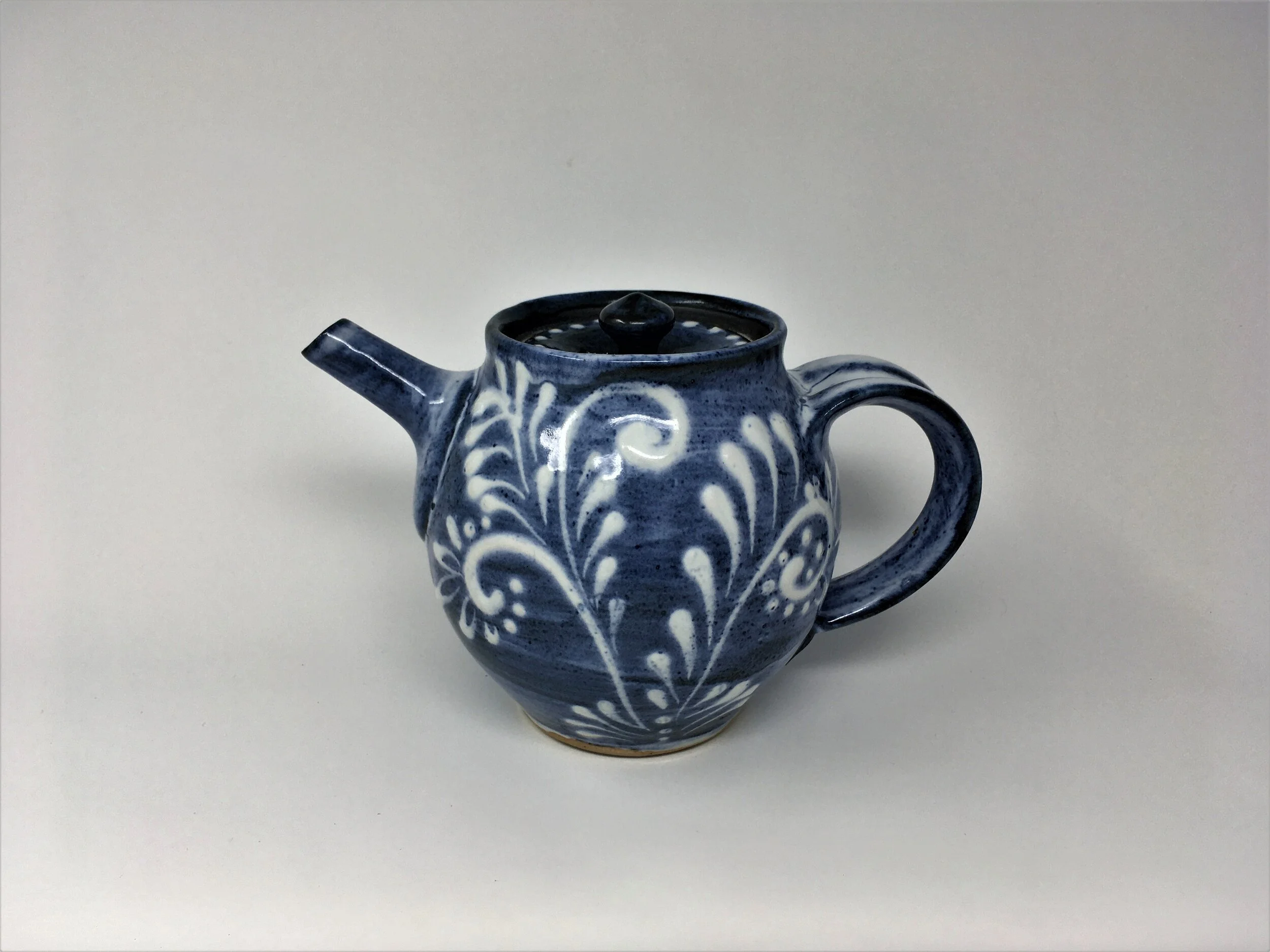 Joyful Blue Teapot 1.JPG