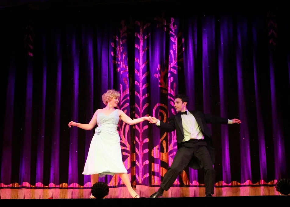 Stepping out. (Joyce Chittick and Rick Faugno).