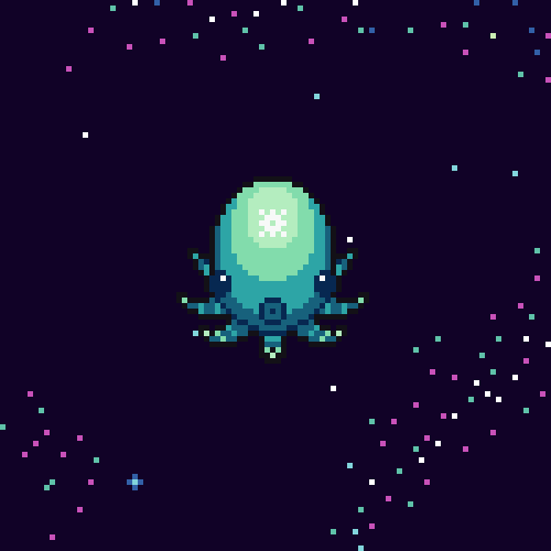 This Space Kraken seems to be overexcited about the new year. 