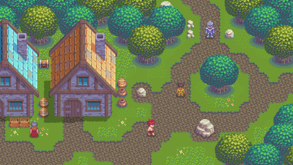 Featured image of post Pixel Art House Top Down : Nature pixel art environment free assets pack.