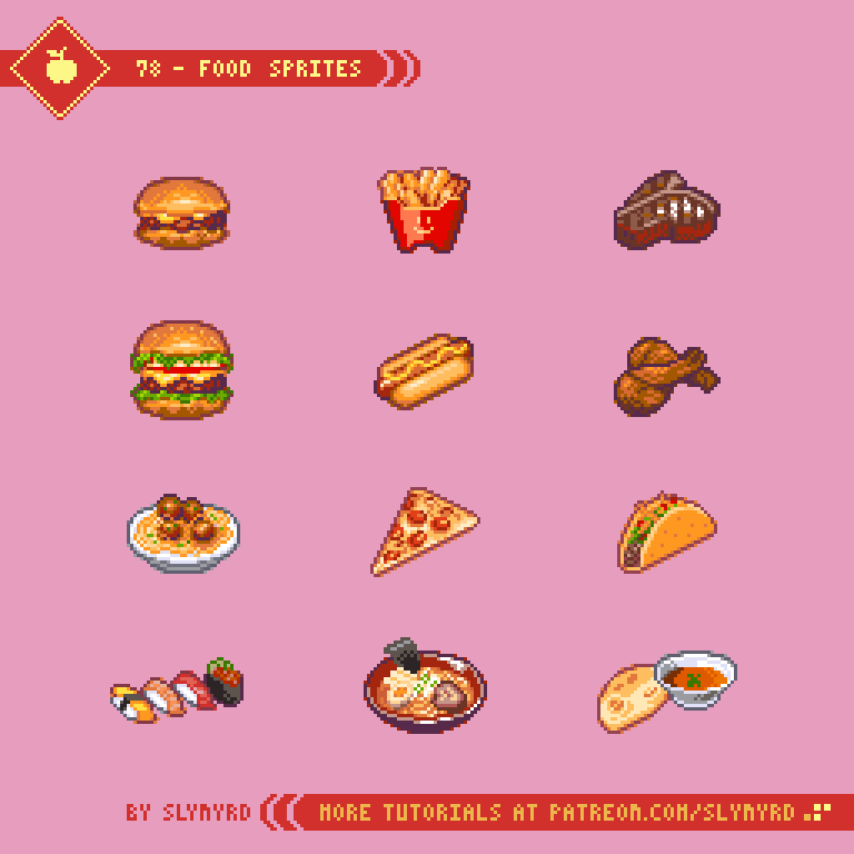 Pixelblog 30 Food — SLYNYRD