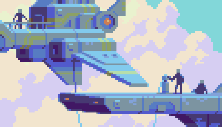Pixel Diary - Sky Pit