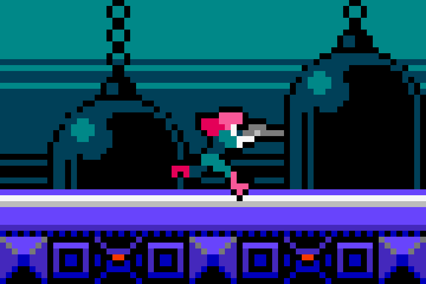 Pixelblog - 60 - Side View Run 'N Gun