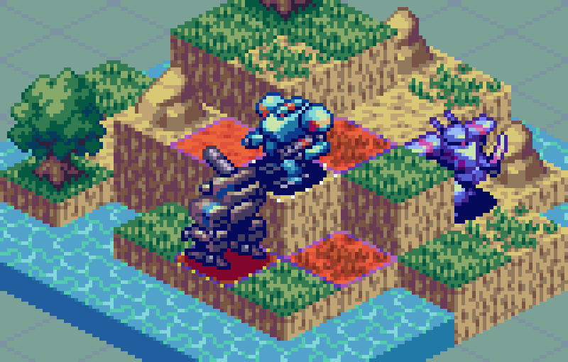 Pixelblog - 61 - Isometric Mecha Tactics