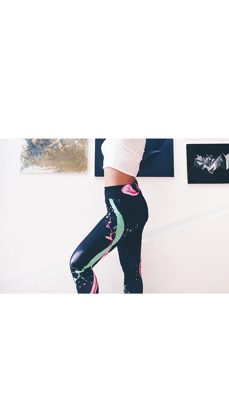 Leggings art print design 2017