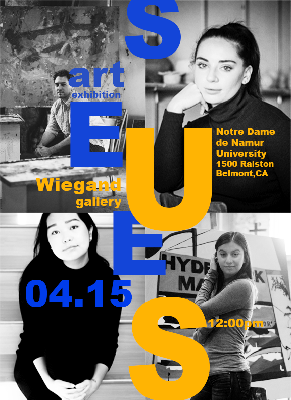 Flyer for an art exhibition 2018