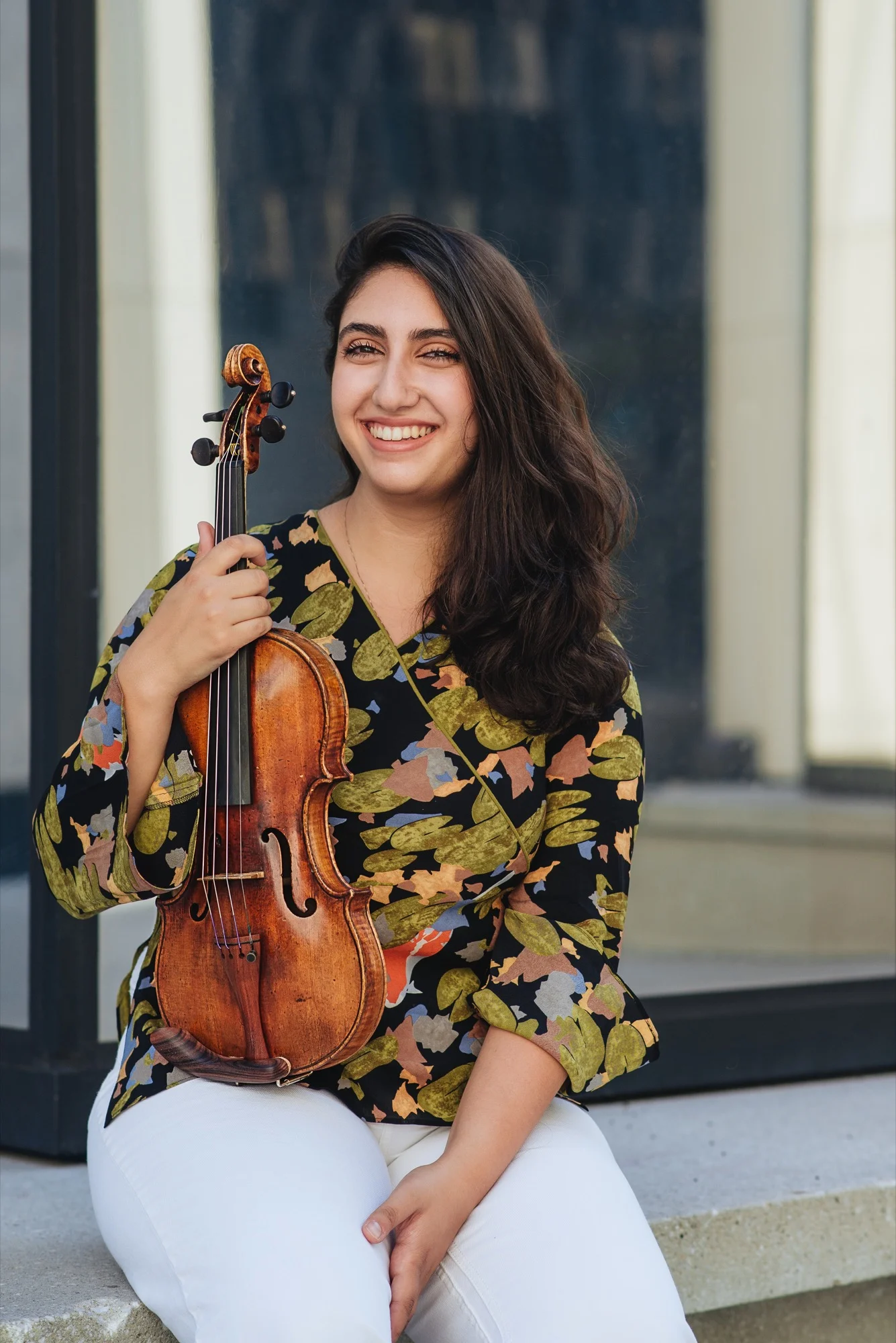 Eva Aronian, Violinist. Montréal, August 2019