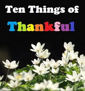 LII | 10 THINGS OF THANKFUL | LII