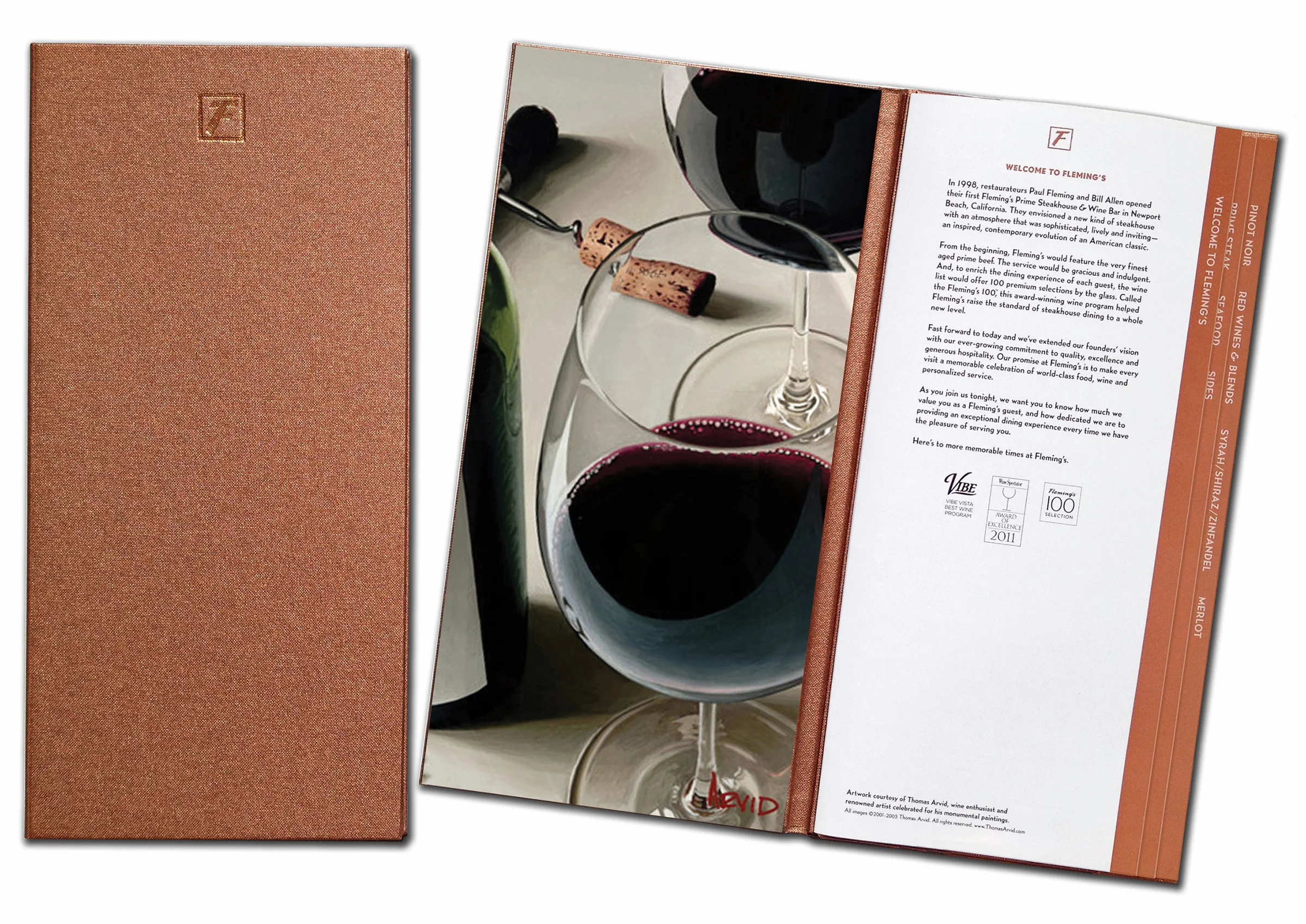 Fleming's Prime Steakhouse & Wine Bar Menu