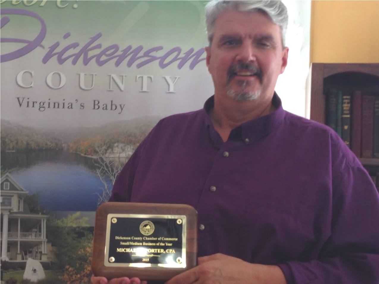 Dickenson County Chamber Small/Medium Business of the Year: Michael Porter, CPA