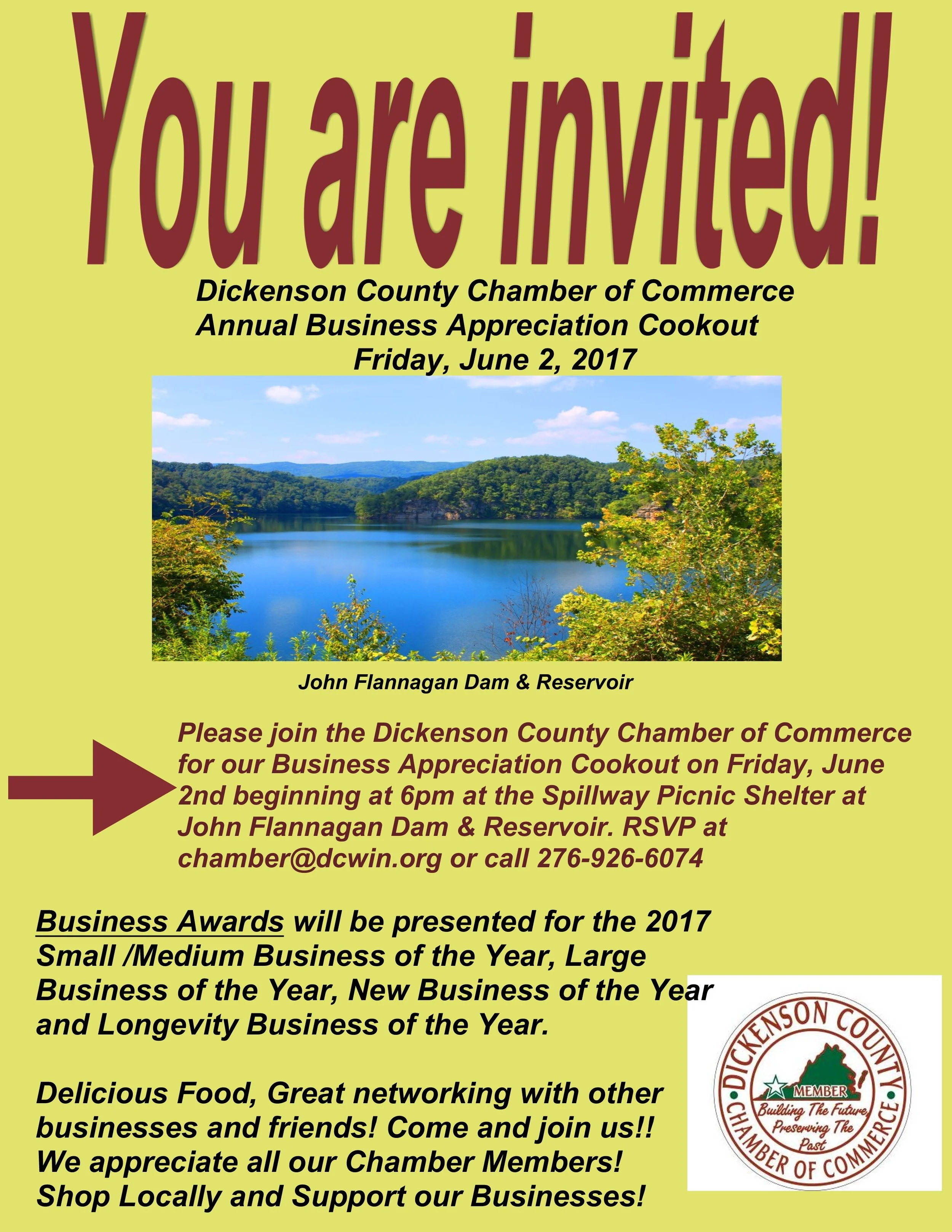 Annual Business Appreciation Cookout