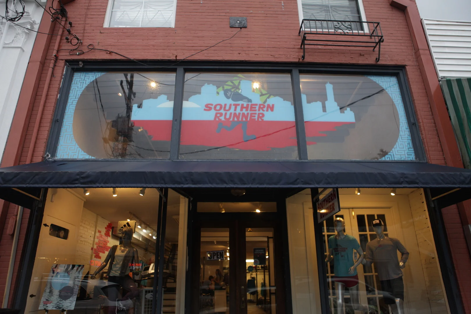 Murals for Southern Runner shoe store
