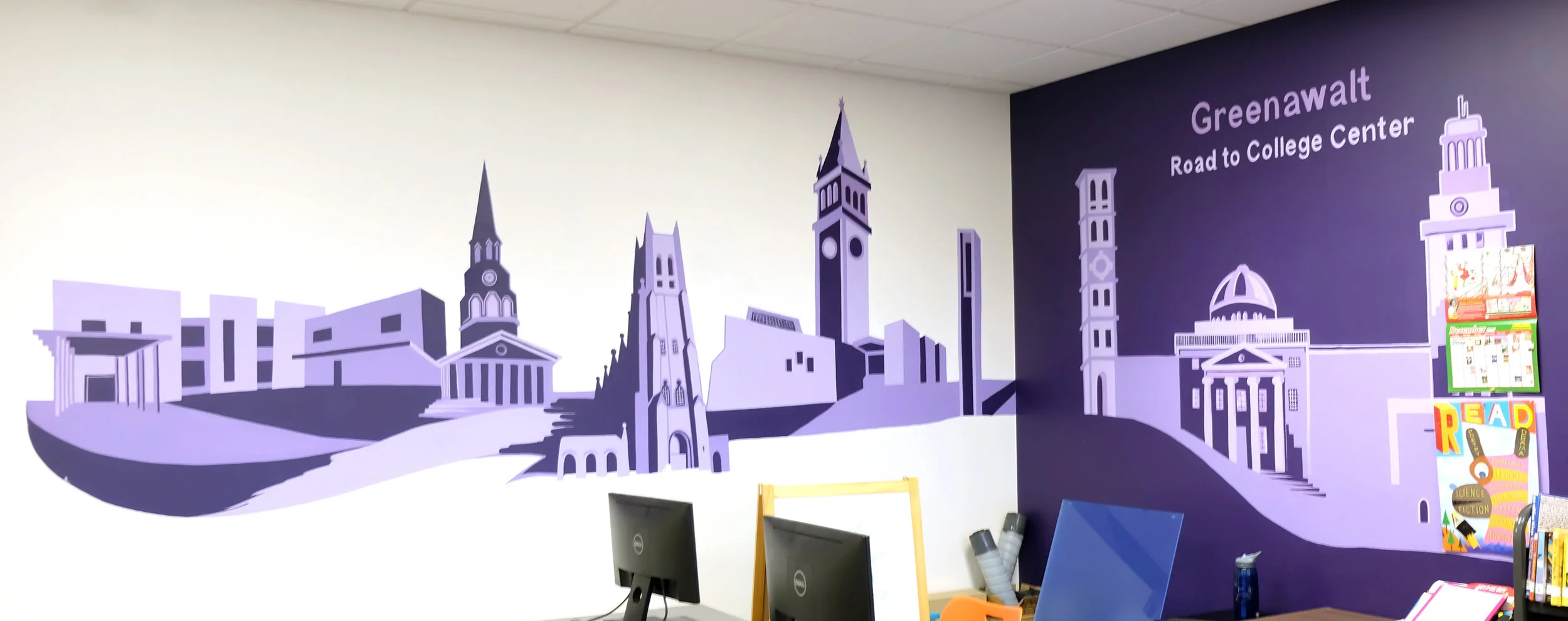 Murals for Austin Achieve Public Schools