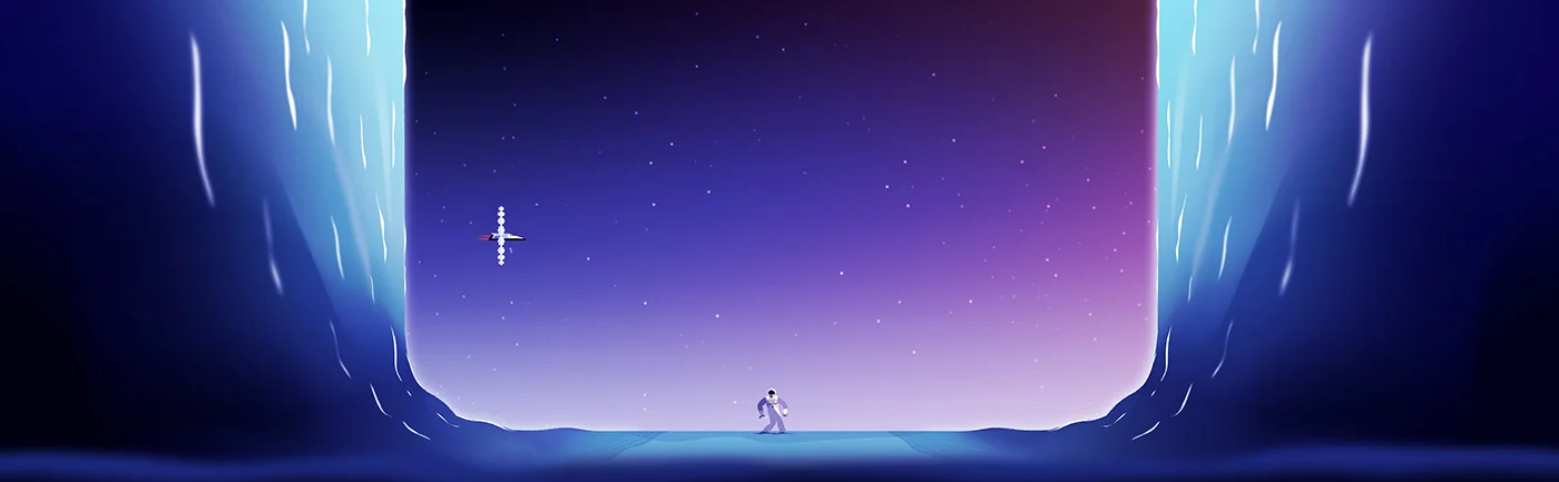 Sometime ago we almost did an Interstellar fan art video. Unfortunately we never had the time to finish it. But we still love the way we started this project. We planned some transition and a huge travelling style for the first part and kind of zoom animation for the second part. So here is some early style frames and a glims of animation that we was testing. Hope you like it anyway. Animation: Nicolas Grandry Illustration: Renaud Lavency