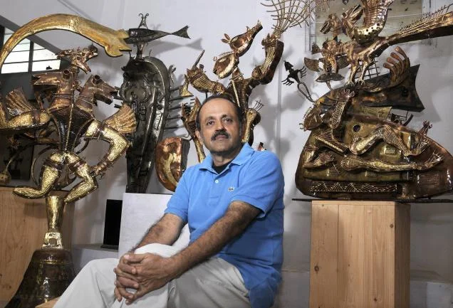 Art 18/21 deeply mourns the sudden passing of S Nandagopal of Cholamandal, a great sculptor of our time. He lived life full of passion and energy for his work. It was a privilege to work with Nandagopal and we remember his great generosity of spirit with affection. Click here to Reply or Forward