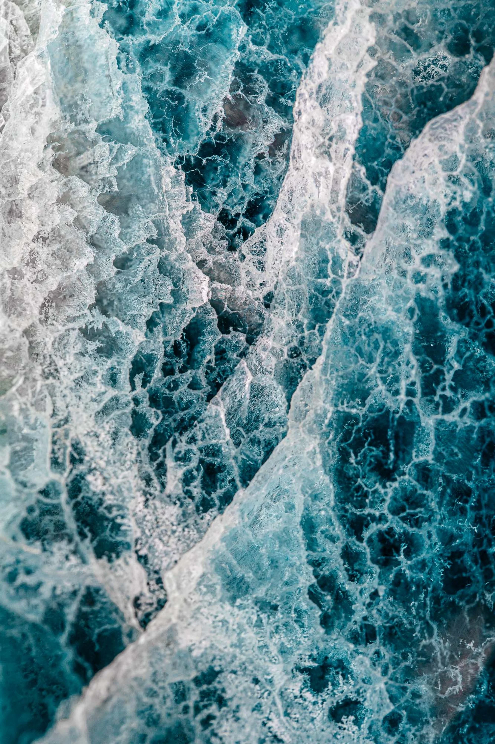 Tableau Fluorite Sarcelle