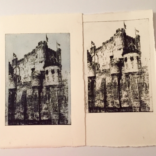 Castle prints.