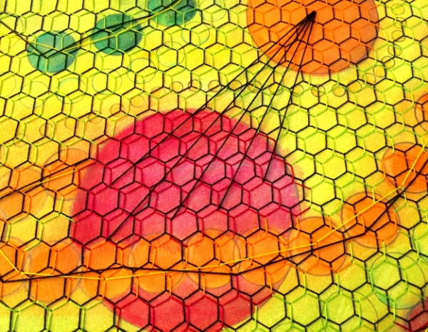 Detail from Honey Planets.