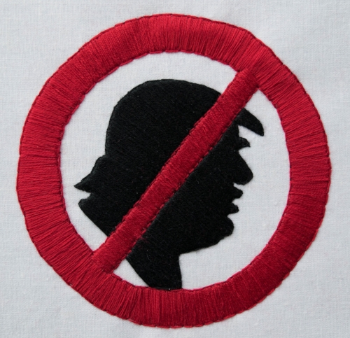 Original design, hand embroidery.