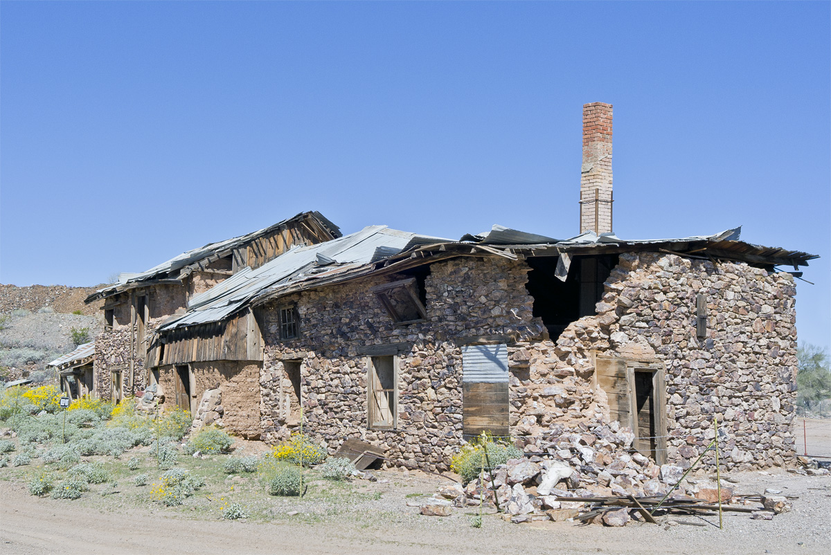 West Side View of Assay House 2016