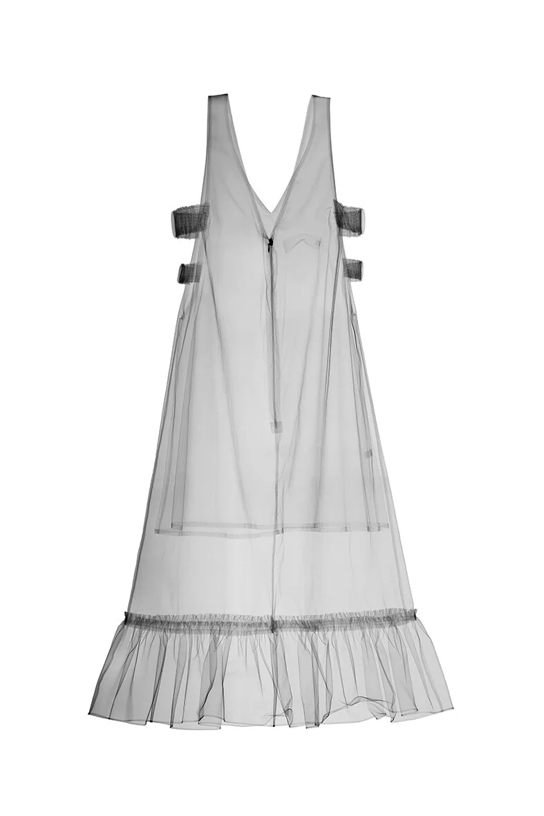 Dragana Perisic Fire Dress Light Nick Veasey Print