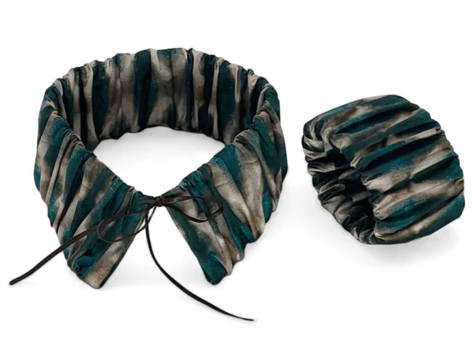 Dragana Perisic Ella Collar & Bracelet Set Green