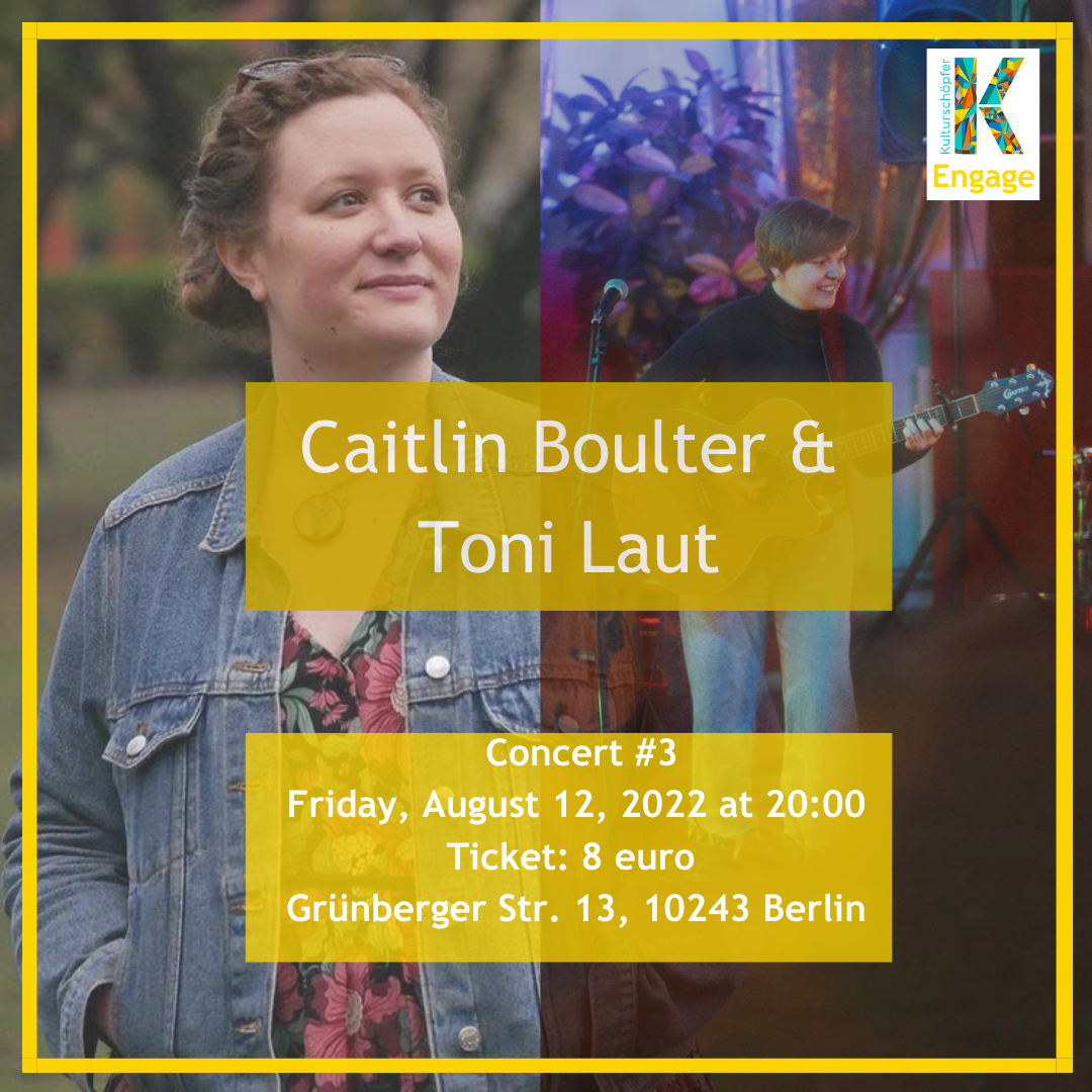 Concert Serie #3: Caitlin Boulter & Toni Laut