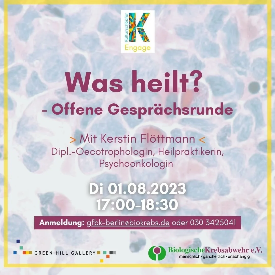 Was heilt? Offene Gesprächsrunde mit Kerstin Flöttmann
