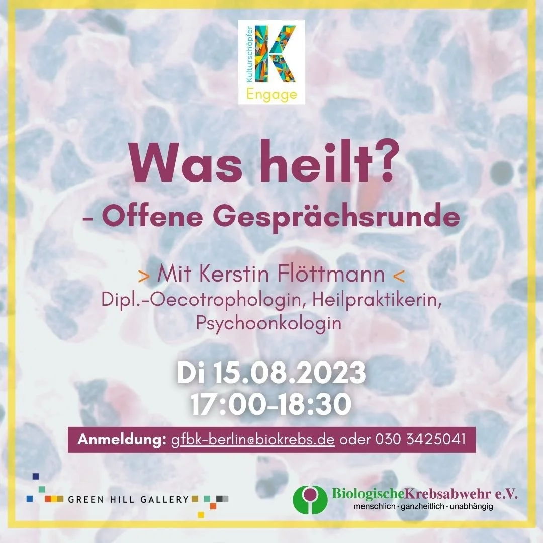 Was heilt? Offene Gesprächsrunde mit Kerstin Flöttmann
