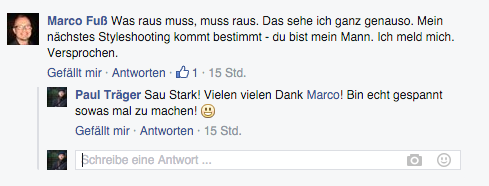 Sorry Marco dass ich das direkt so schamlos ausgenutzt habe. Ist für nen guten Zweck! :D
