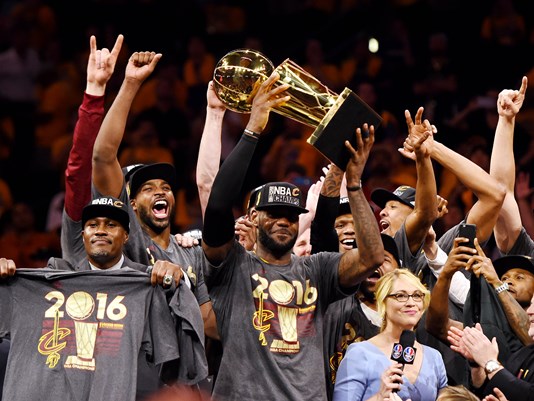 #believeland! Congrats to LeBron and the Cavs on winning the NBA Championship!
