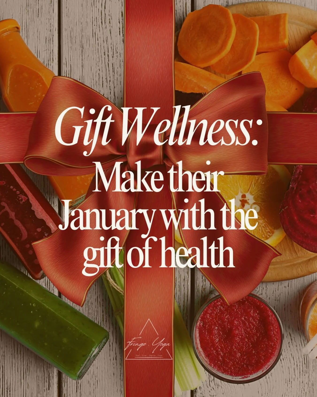 Resolutions fade. Resets work.
🎁 Give the gift that lasts longer than Christmas.
✨ The 21 Day Fringe.Detox - Real nourishment. Real guidance. Real results.
Make their January count.
A January reset wrapped in wellness
👆 Link to book in Bio 👆 

#Gi