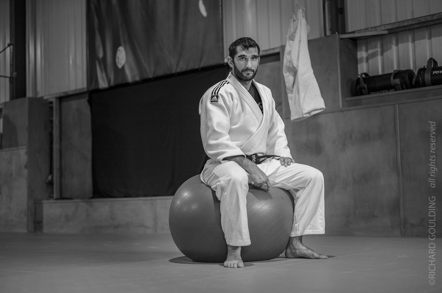 Aurelien Broussal photographed at Kendal Judo Club 2011, ©Richard Goulding, image not included in book.