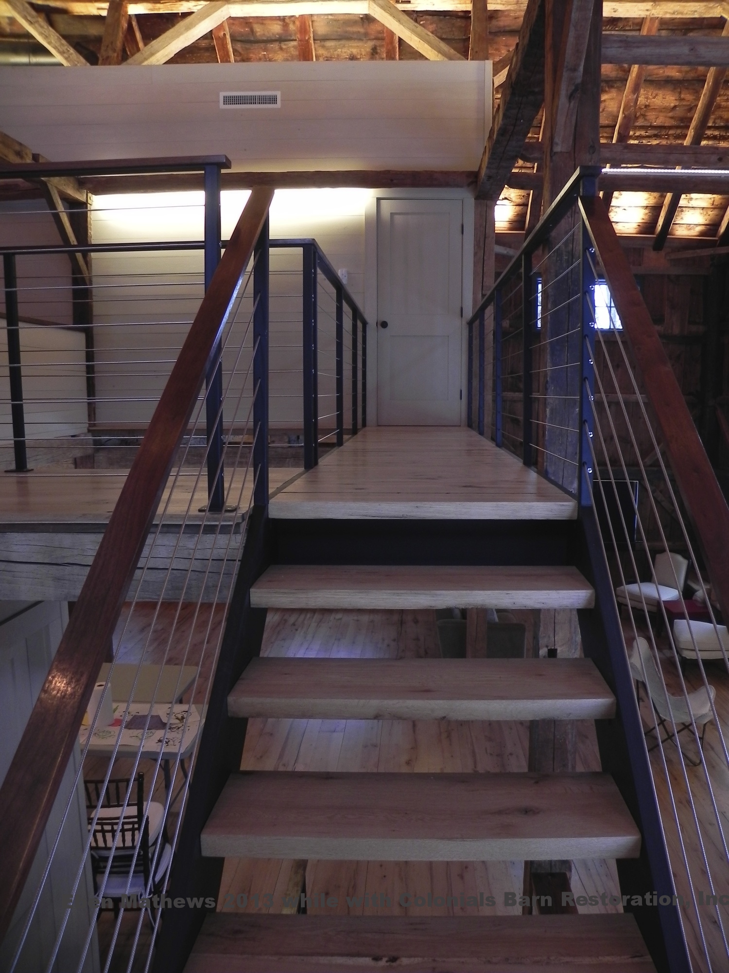 Architectural steel fabrication.