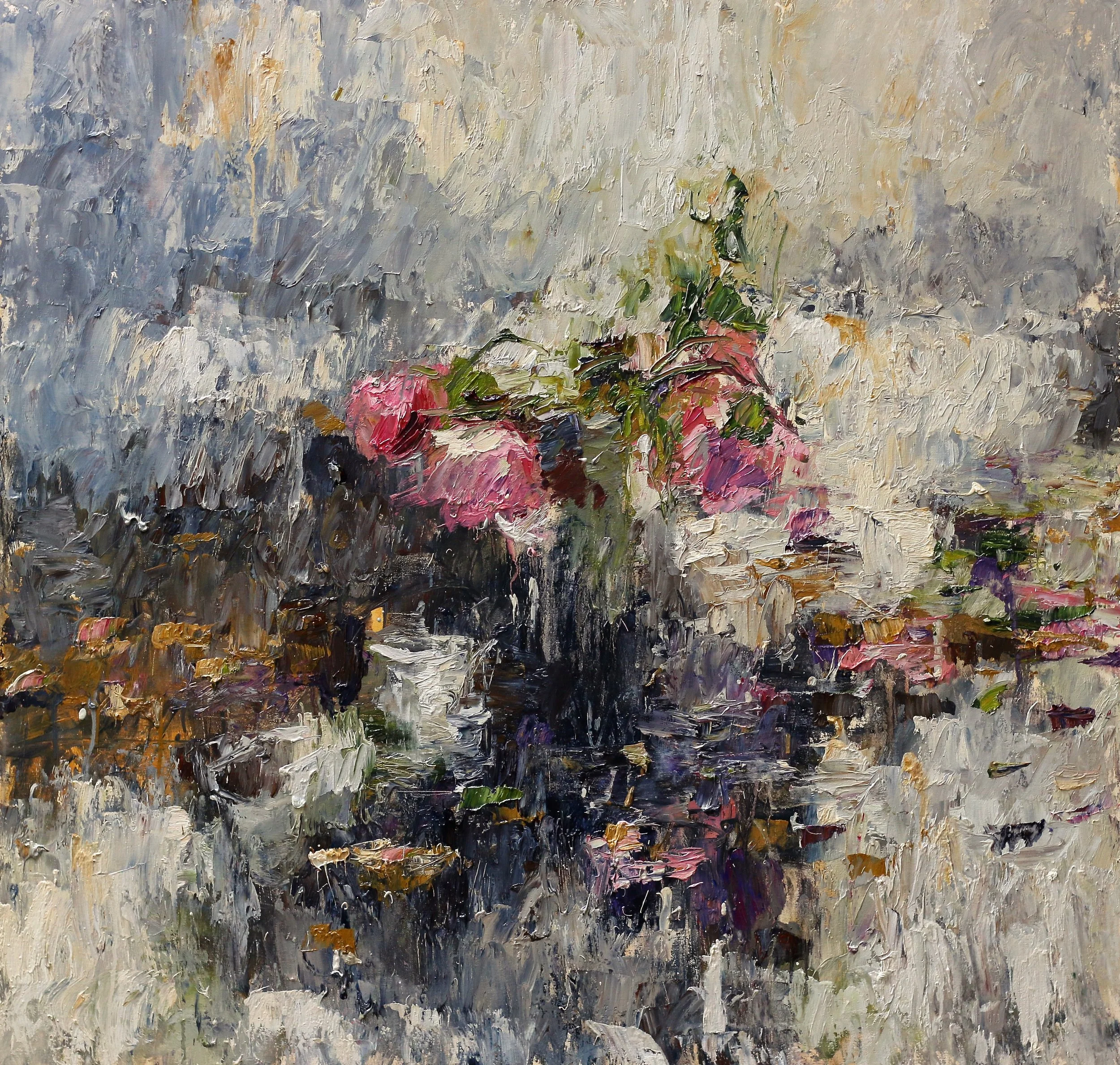 Still Life with Spanish Roses