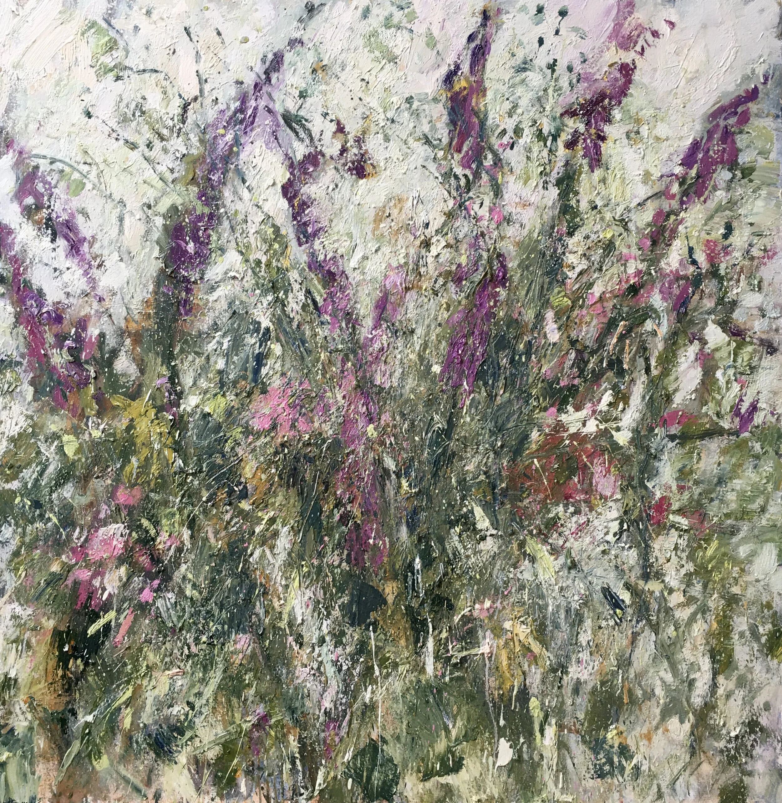 Summer Hedgerow (Foxgloves)