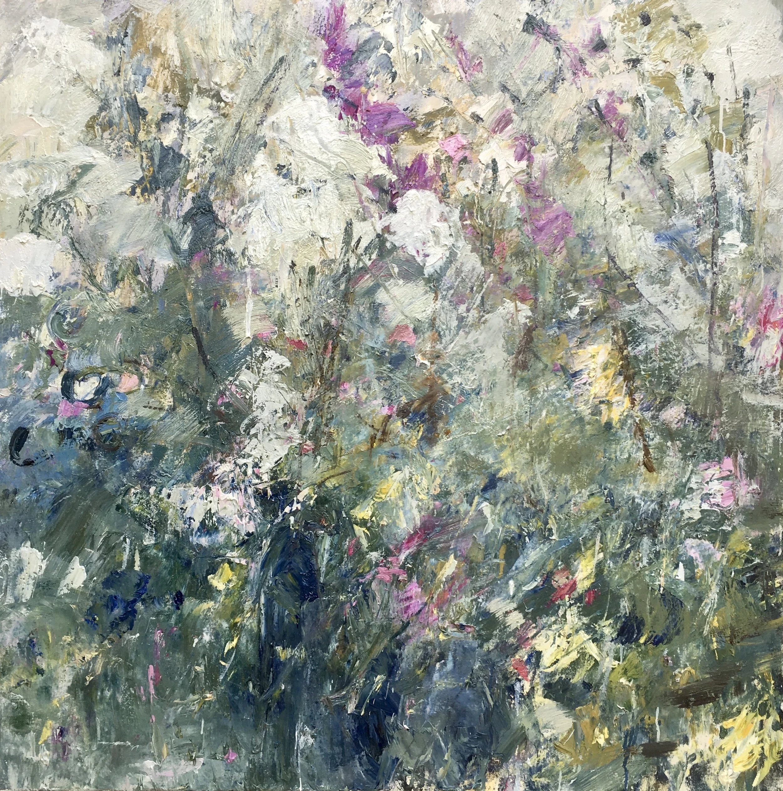  100 × 100cm oil on canvas   Green Table  