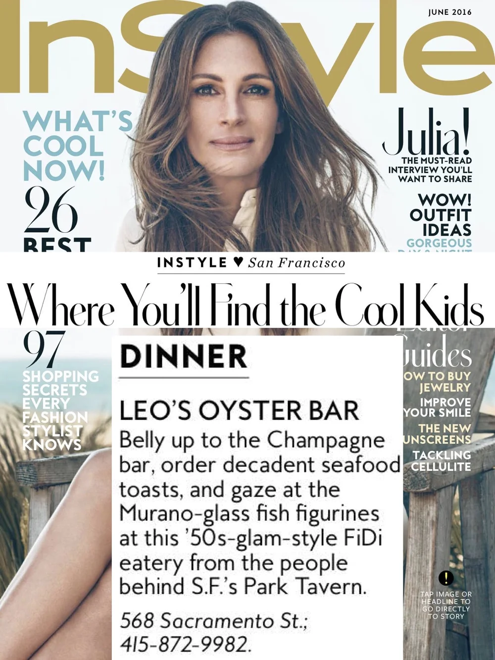 Leo's Oyster Bar — Evyn Block Communications