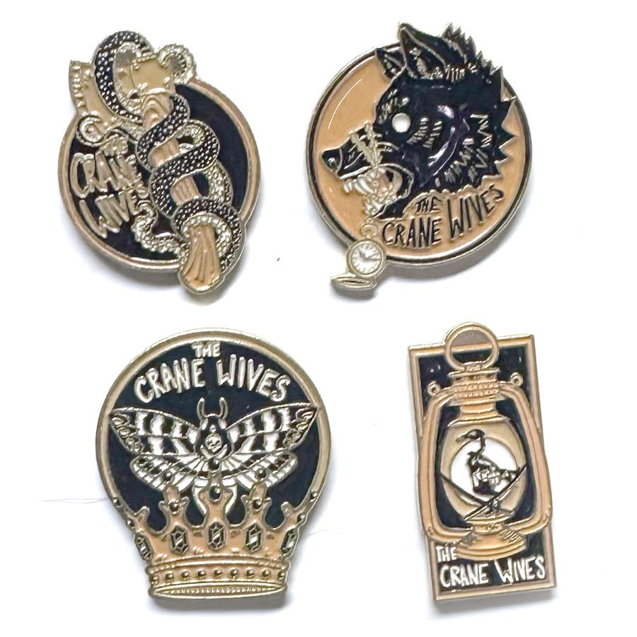Lyric Enamel Pins