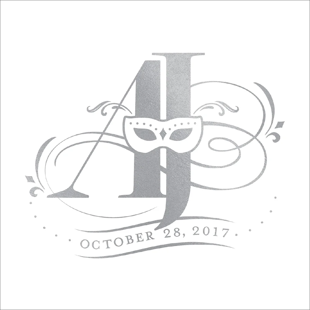 A & J Custom Wedding Logo