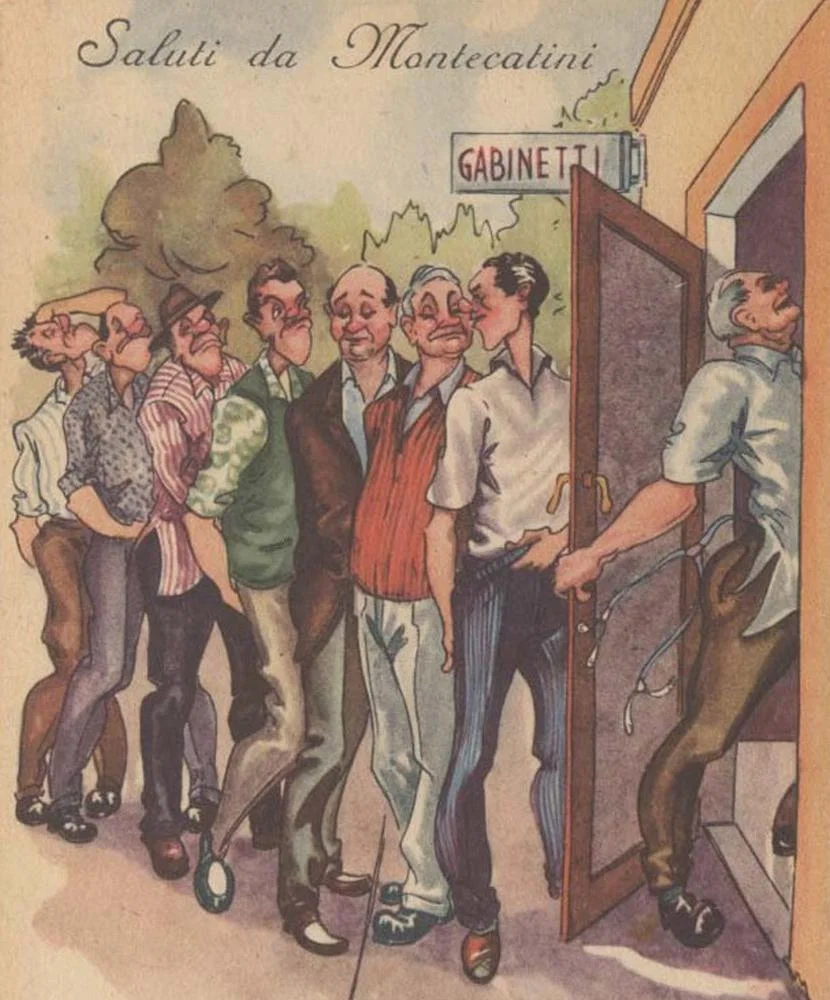 An undated Italian cartoon