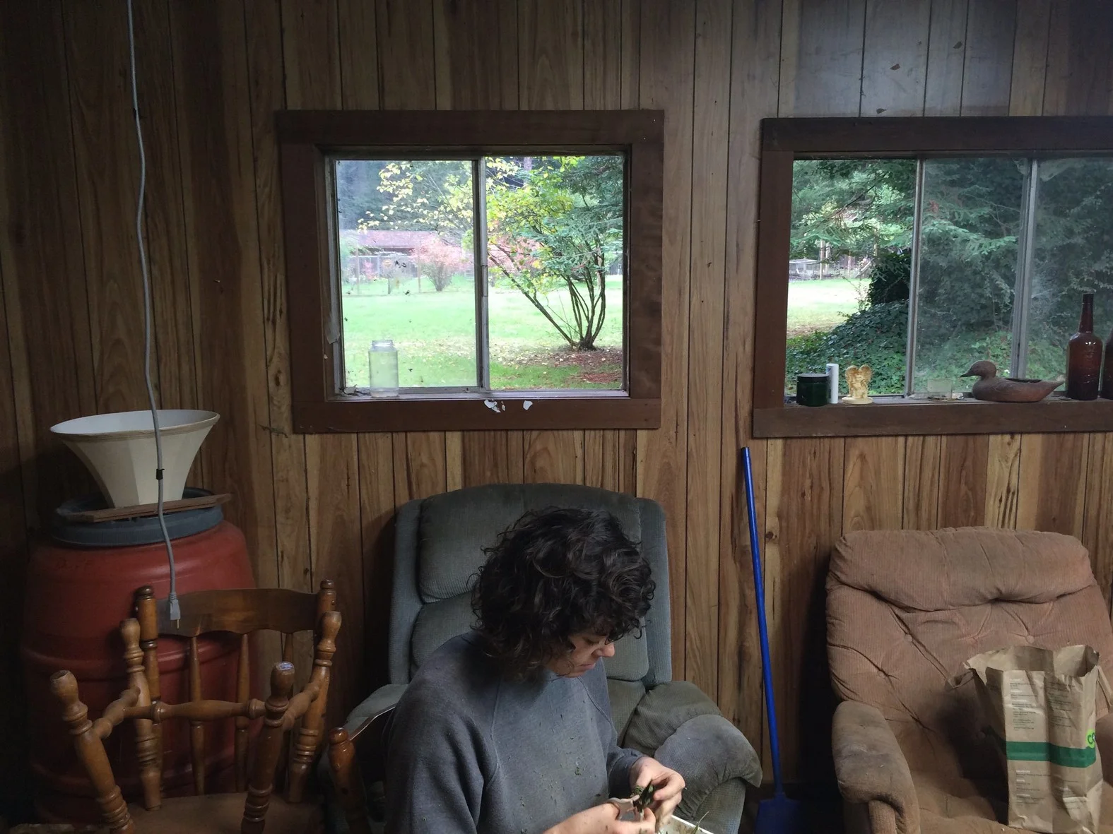 Trimming. Photo by Jason Fiske