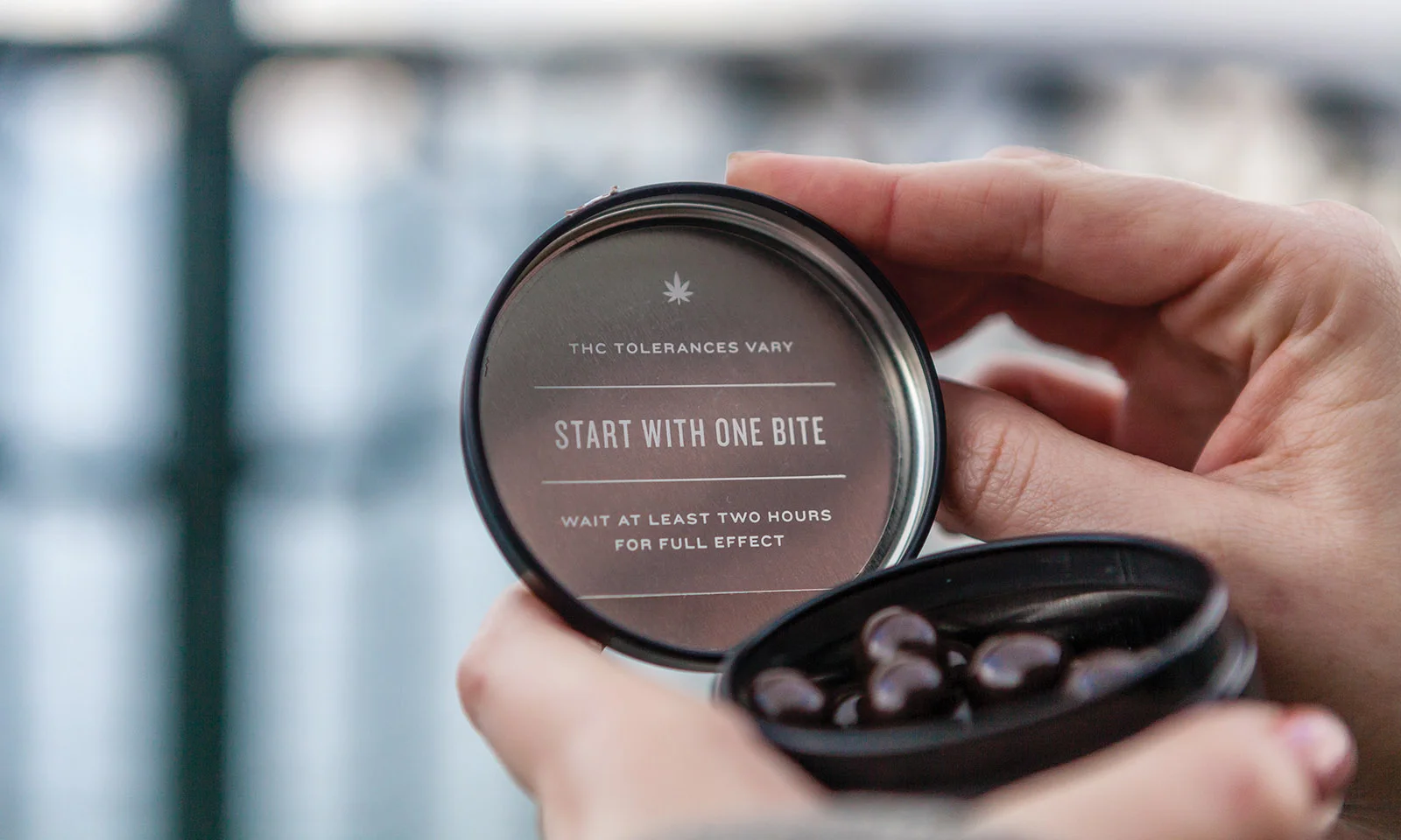 Kiva’s Terra Bites contain only 5 mg THC per bite. Photo Gracie Malley for Cannabis Now