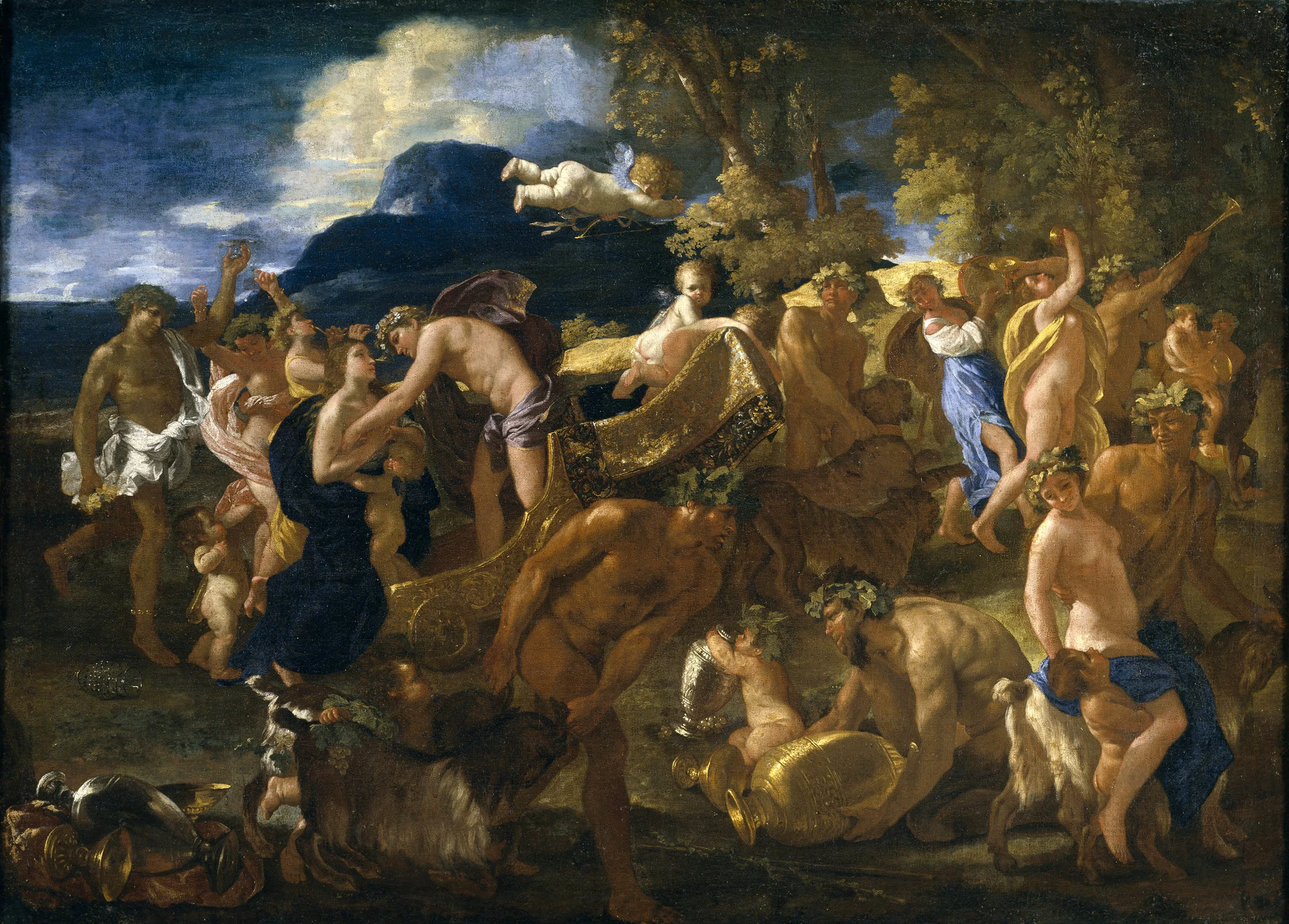 Orgy of bacchus