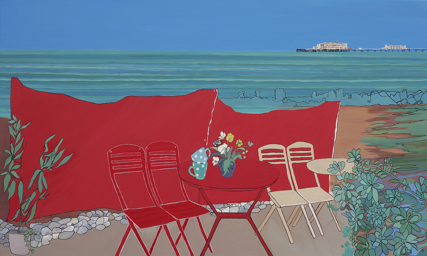 "Worthing Pier" by Jane Denman